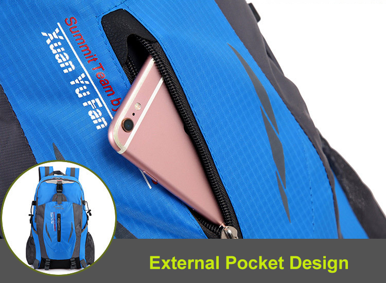40L Men Women Travel Backpack Rucksack Camping Laptop Hiking School