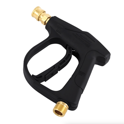 1/4" High Pressure Washer Gun 4000 PSI Car Wash Foam Spray Short Wand
