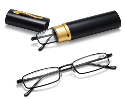Classic HD Spring Compact Reading Glasses Readers Travel Slim Design