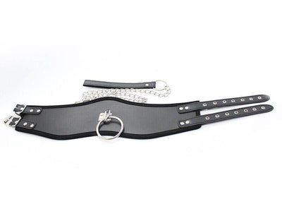 BDSM Bondage SM Kit Women Neck Collar Restraint Set Love Black Slave