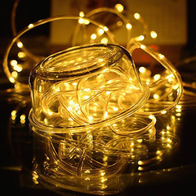33FT 100 LED Strip Rope Light Tube String Outdoor Garden Party
