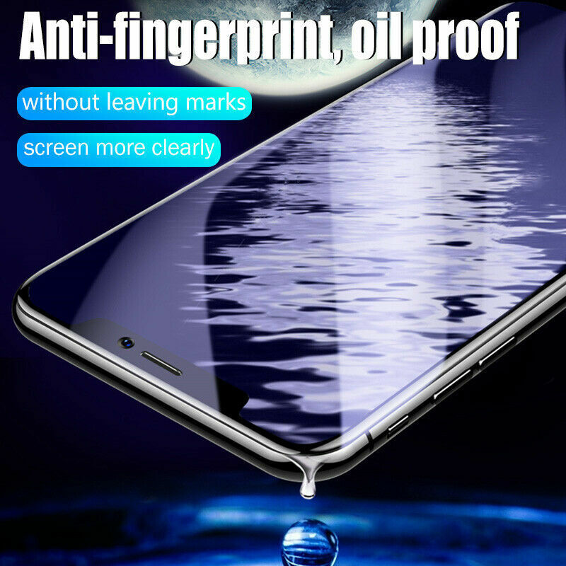 2PCS Hydrogel Screen Protector For iPhone 15 14 13 12 11 Pro Max SE X