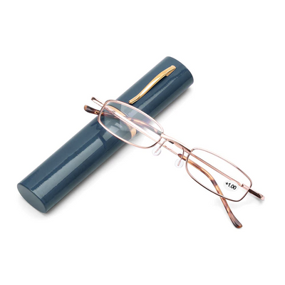Classic HD Spring Compact Reading Glasses Readers Travel Slim Design