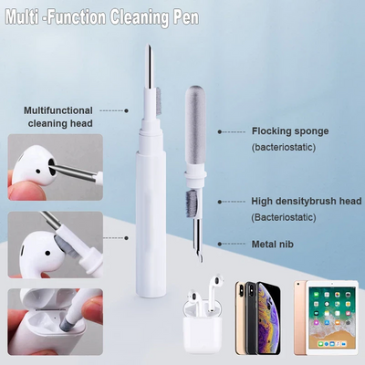 Cleaning Pen For Airpods Pro 1 2 Earphones Cleaner Kit Soft Brush Case