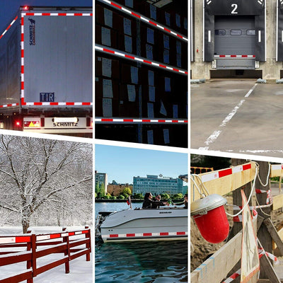 Reflective Trailer Safety Tape Conspicuity Tape Warning Sign Car Truck