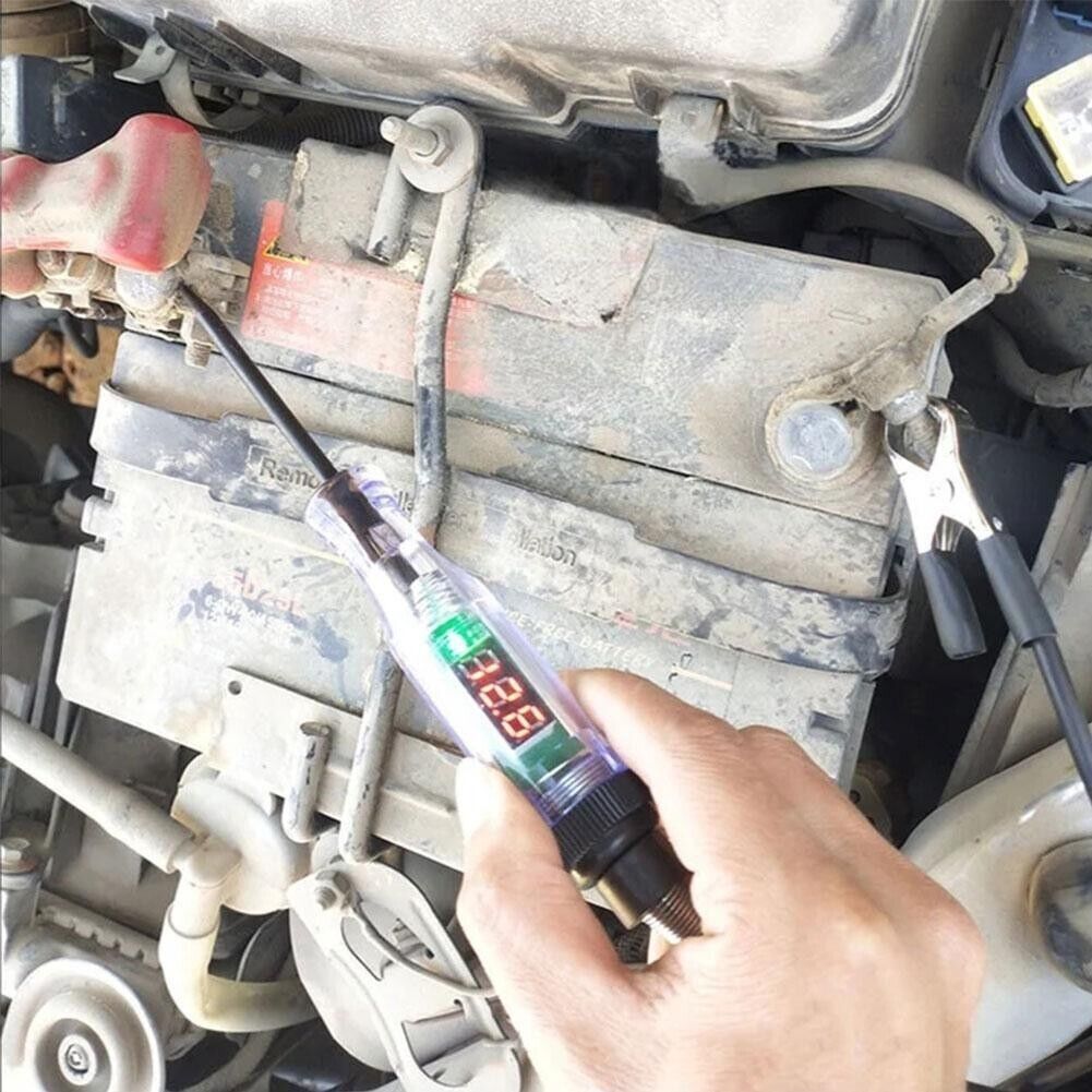 Digital Electric Voltage Circuit Tester Automotive Test Light Car
