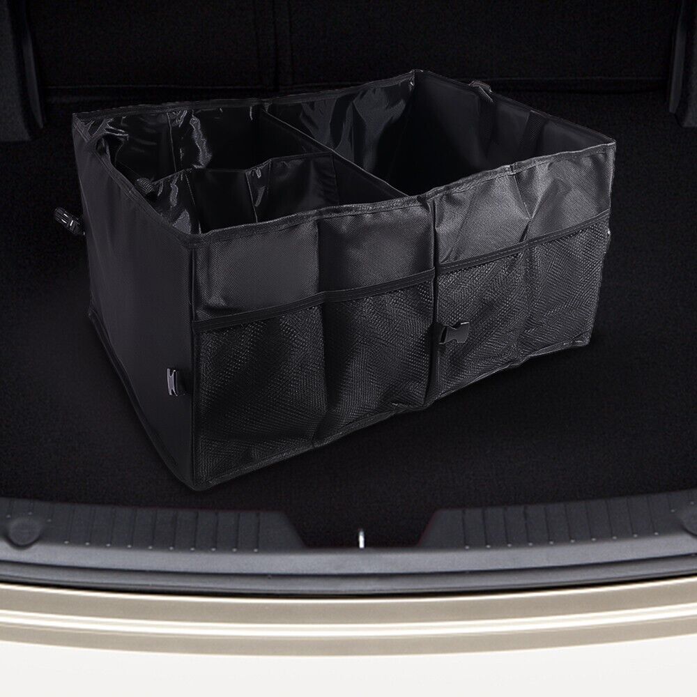 Trunk Cargo Organizer Folding Storage Collapse Bag Bin For Car Truck