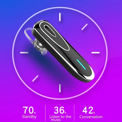 Earpiece Bluetooth Wireless Handsfree Driving Headset Headphone