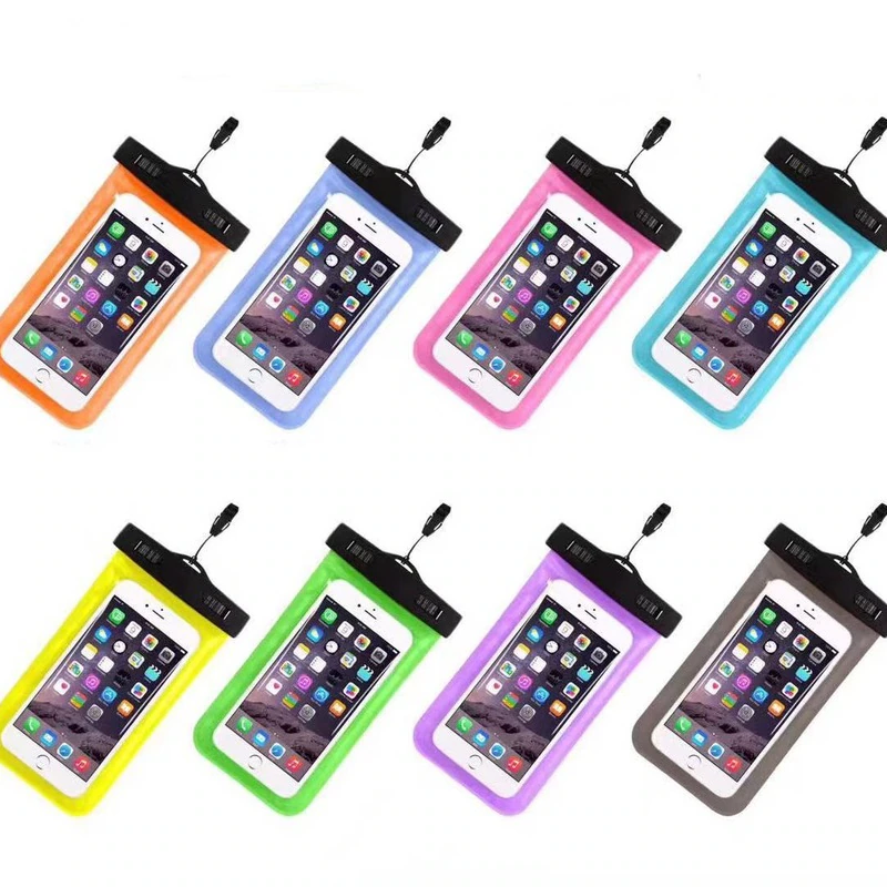 3 Pack Waterproof Floating Cell Phone Pouch Dry Bag Case Cover For