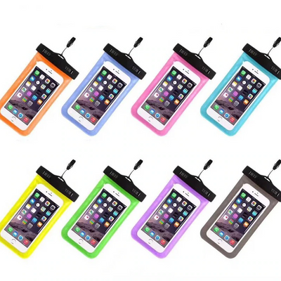3 Pack Waterproof Floating Cell Phone Pouch Dry Bag Case Cover For