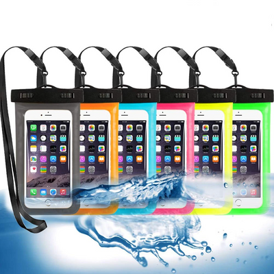 3 Pack Waterproof Floating Cell Phone Pouch Dry Bag Case Cover For