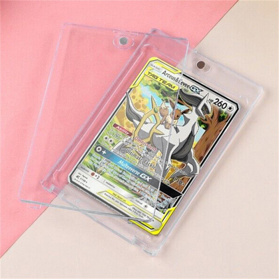 30 Pack Magnetic Trading Sports Card Holders 35pt One-Touch Hard UV