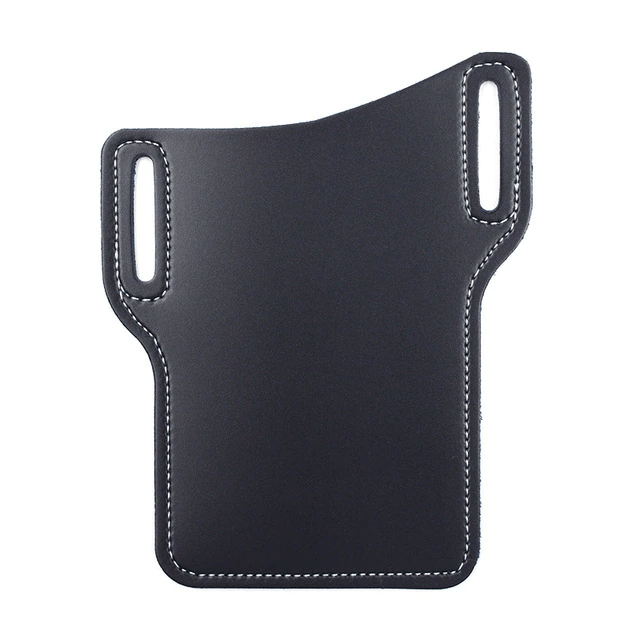 Men Cell Phone Belt Pack Bag Loop Waist Holster Pouch Case Leather