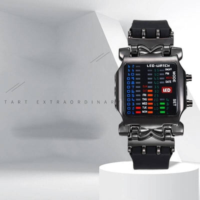 Luxury Men's Watch LED Sports Date Digital Bracelet Waterproof Quartz