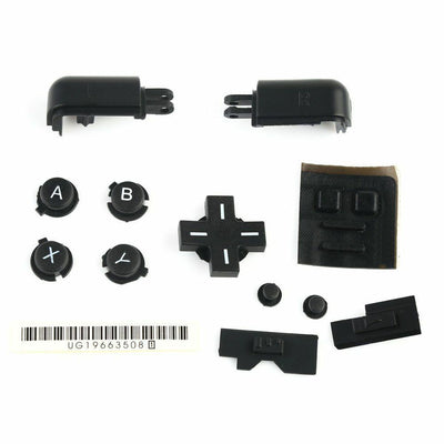 Full Replacement Housing Shell Screen Lens Black For OEM Nintendo DS