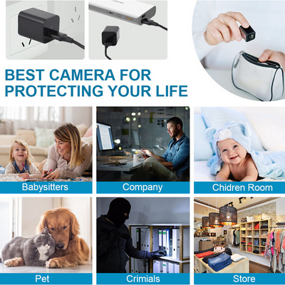 Mini Hidden Camera Home Security Nanny Cam Full HD 1080P DVR Night