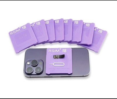R-SIM18 RSIM 18 Nano Unlock Card For iPhone 14 Plus 13 12 11 Pro Max X