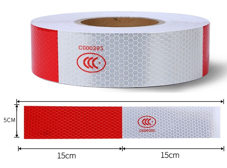 Reflective Trailer Safety Tape Conspicuity Tape Warning Sign Car Truck