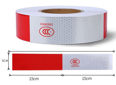 Reflective Trailer Safety Tape Conspicuity Tape Warning Sign Car Truck