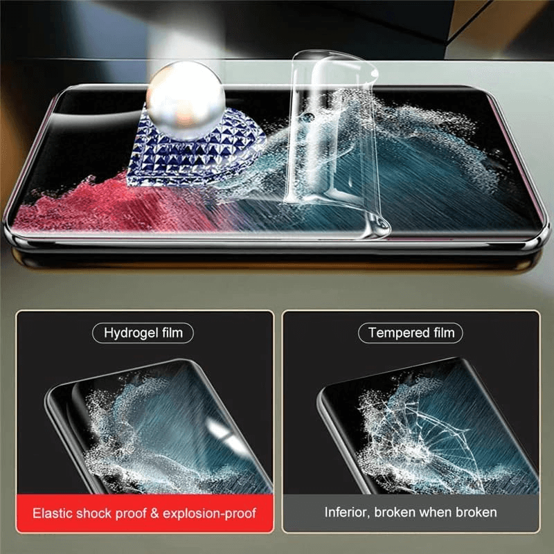 Tempered Glass Screen Protector Lens Hydrogel For Samsung S23 S22