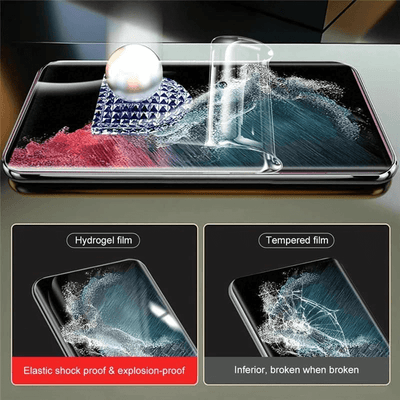 Tempered Glass Screen Protector Lens Hydrogel For Samsung S23 S22