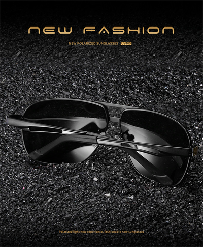 Mens Polarized Pilot Sunglasses Outdoor Driving UV400 Sun Glasses
