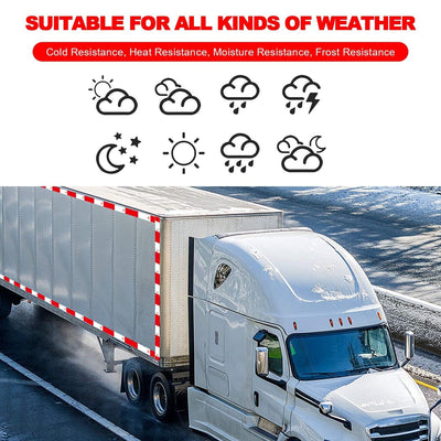 Reflective Trailer Safety Tape Conspicuity Tape Warning Sign Car Truck