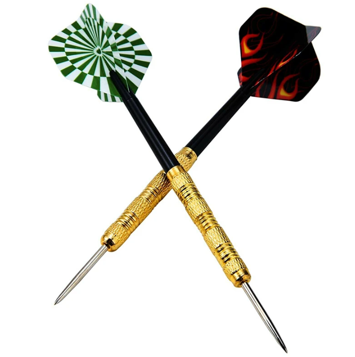 5 Sets (15Pcs) Steel Tip Professional Darts Set Darts Slim Barrel Dart
