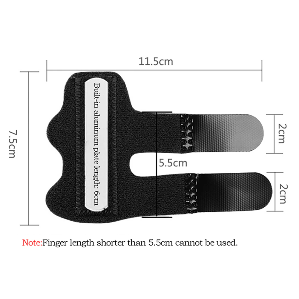 Adjustable Trigger Finger Splint Straightener Corrector Brace Support