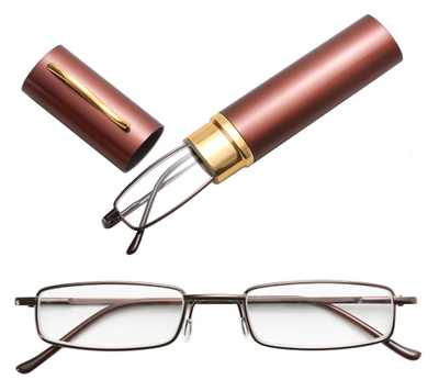Classic HD Spring Compact Reading Glasses Readers Travel Slim Design