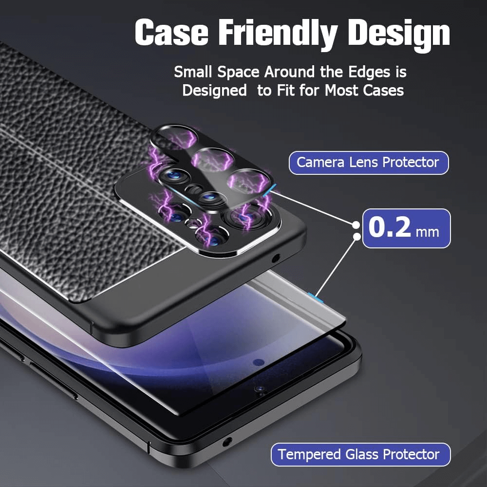 Tempered Glass Screen Protector Lens Hydrogel For Samsung S23 S22