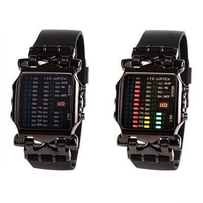Luxury Men's Watch LED Sports Date Digital Bracelet Waterproof Quartz