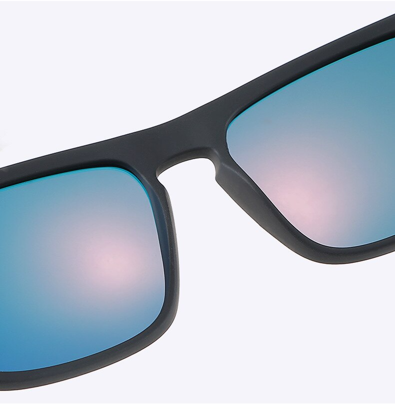 Square Polarized Sunglasses For Men Women Outdoor Sports Driving