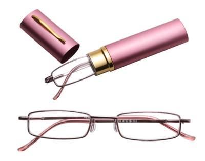 Classic HD Spring Compact Reading Glasses Readers Travel Slim Design