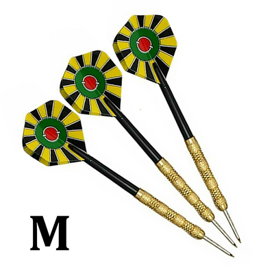 5 Sets (15Pcs) Steel Tip Professional Darts Set Darts Slim Barrel Dart
