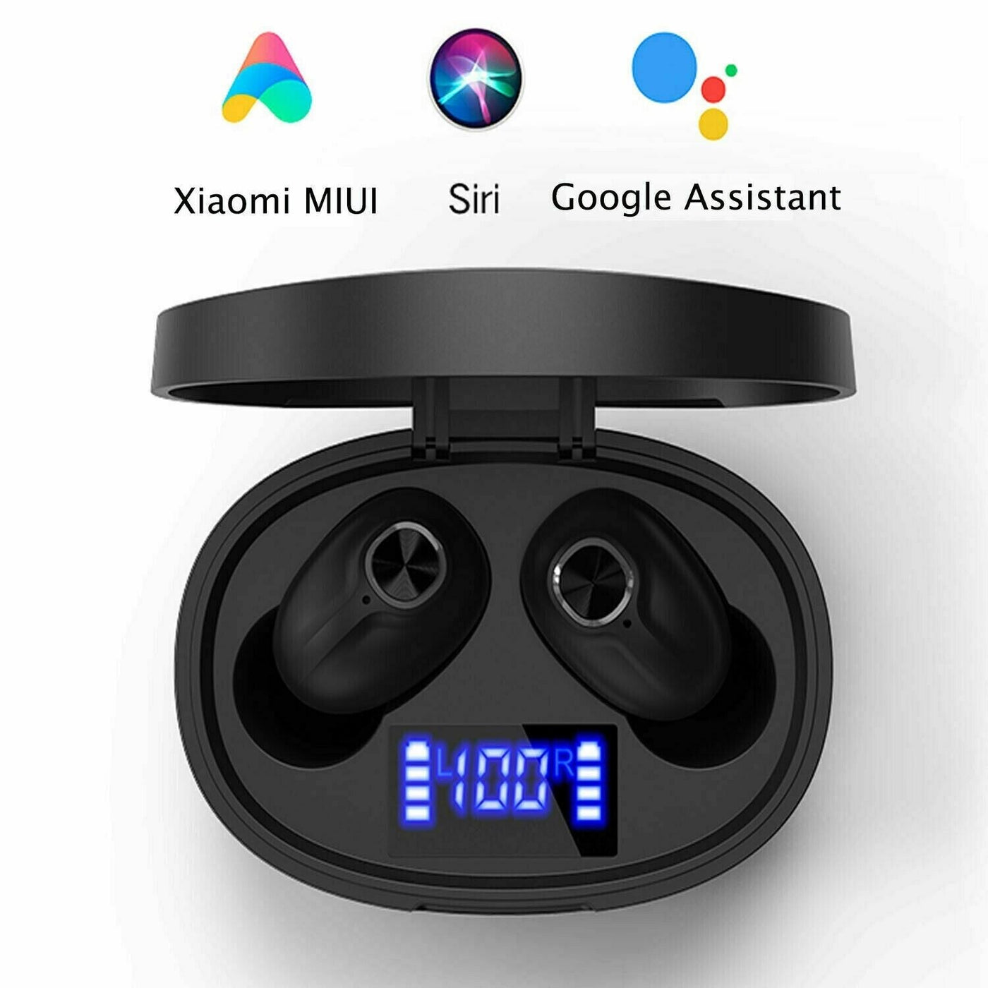 TWS Bluetooth Earbuds Waterproof Bluetooth 5.1 Headset Noise
