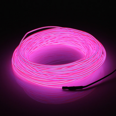 Neon LED Light Glow EL Wire String Strip Rope Tube Decor Car Party +
