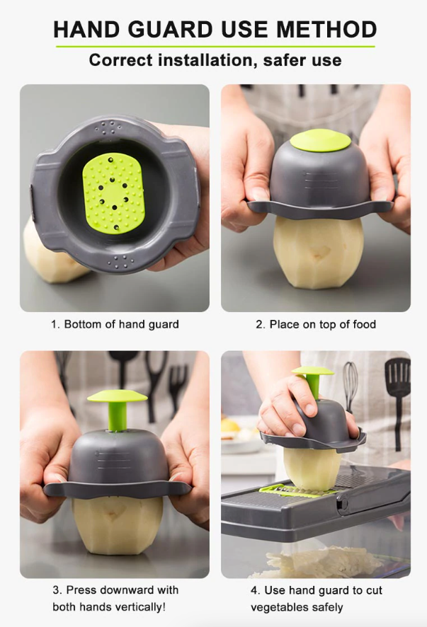 15-In-1 Vegetable Fruit Chopper Cutter Food Onion Veggie Dicer Slicer