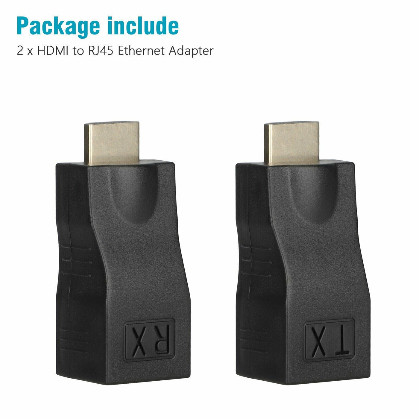 4K 1080P HDMI Extender to RJ45 Over Cat 5e/6 Network LAN Ethernet