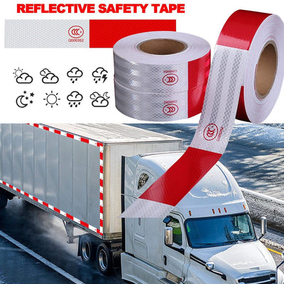 Reflective Trailer Safety Tape Conspicuity Tape Warning Sign Car Truck