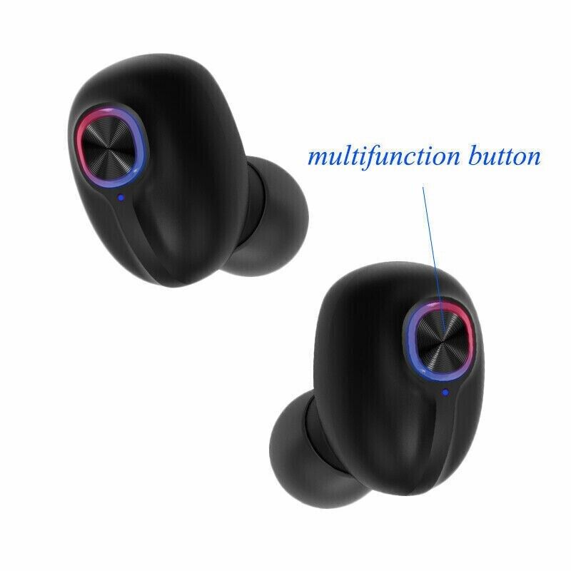 TWS Bluetooth Earbuds Waterproof Bluetooth 5.1 Headset Noise
