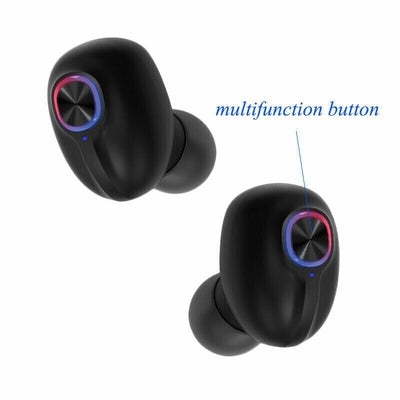 TWS Bluetooth Earbuds Waterproof Bluetooth 5.1 Headset Noise