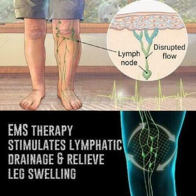 EMS Foot Massager Leg Reshaping Electric Deep Kneading Muscle Pain