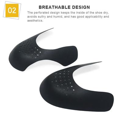 Pair Sneaker Shoe Anti Crease Protector Decreaser Toe Force Creasing