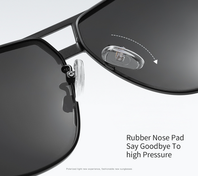 Mens Polarized Pilot Sunglasses Outdoor Driving UV400 Sun Glasses