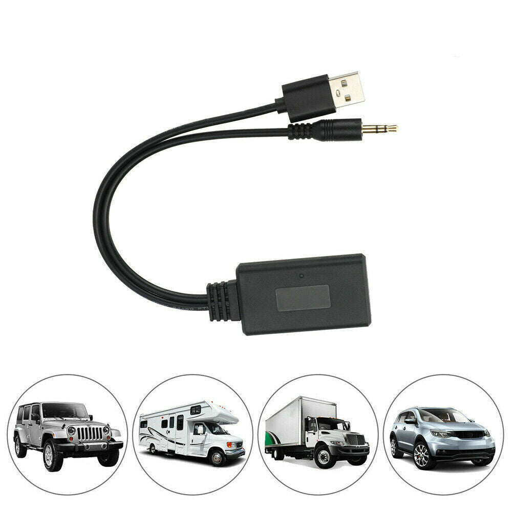 2 In 1 USB Bluetooth 5.0 Transmitter Receiver Adapter Wireless For PC
