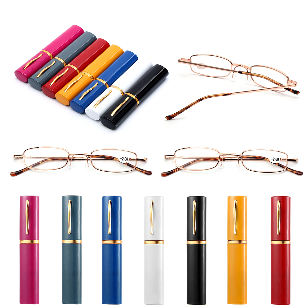 Classic HD Spring Compact Reading Glasses Readers Travel Slim Design