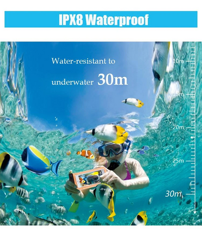 3 Pack Waterproof Floating Cell Phone Pouch Dry Bag Case Cover For