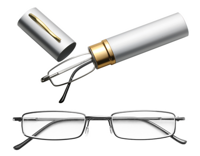 Classic HD Spring Compact Reading Glasses Readers Travel Slim Design