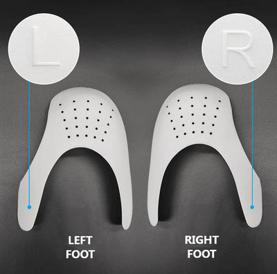 Pair Sneaker Shoe Anti Crease Protector Decreaser Toe Force Creasing